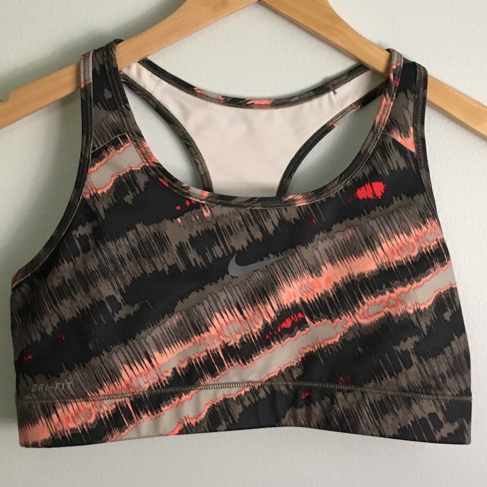 Nike Dri-Fit Racerback Sports Bra - Size Large
